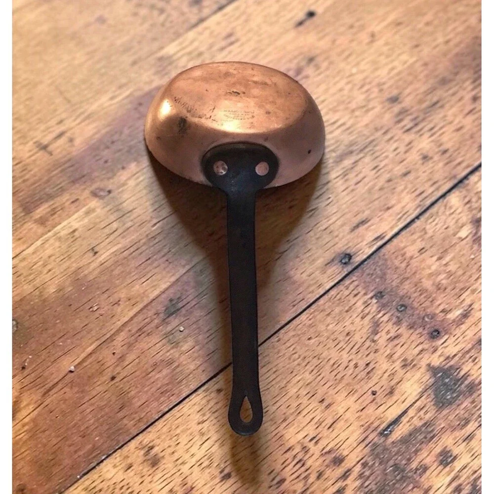 Antique Joseph Heinrich’s Pure Cooper Sauté Pan,1920s,8 In